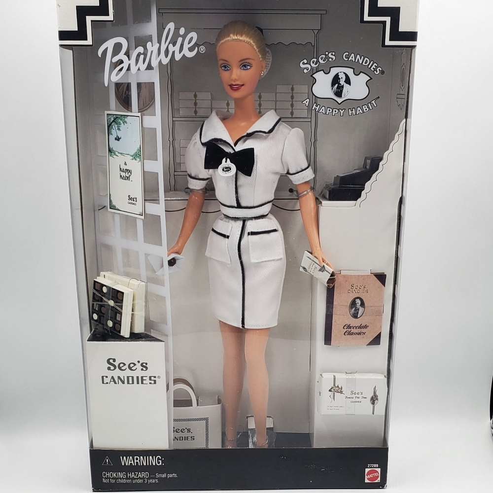 1999 See's Candies Barbie Doll First Job